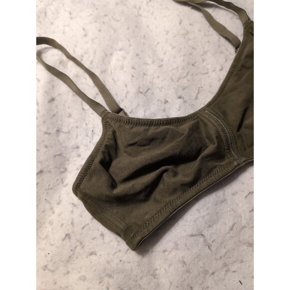 The Roadster Life Co Green Women's Wireless T Shirt Bra Size 34C - Picture 3 of 6